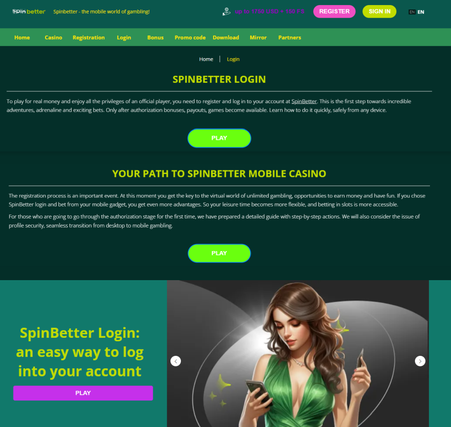 SpinBetter