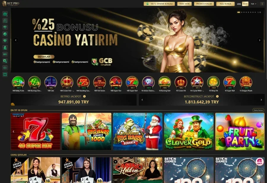 BetPro ekran görüntüsü